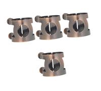 BESTonZON 4 Piezas Pinza Para Boquilla Clip De Clarinete Abrazadera De Boquilla De Clarinete Simple Clarinete Bajo Accesorio De Clarinete Cojín De Clarinete Instrumento Musical Abs Metal