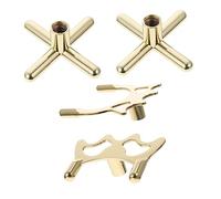 BESTonZON 4 Piezas Soporte de Tacos de Billar Profesional Accesorios Portátiles para Snooker Estante Antioxidante y Estable para Tacos de Billar