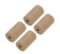 BESTonZON 4 Piezas Tapones Protectores Para Flautín Accesorios Para Instrumentos Tapones Para Flautín Color Natural