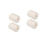 BESTonZON 4 Piezas Tarjeta De Seguridad Tope De Puerta Giratorio Protector De Pellizco De Dedo Cerradura De Puerta Para Niños Tope De Pared Bisagra De Puerta Resistente Silenciador De Pared