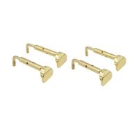 BESTonZON 4 Piezas tornillo de violín herramienta auxiliar de violín Tornillos para mentonera de violín Tornillo para reposacabezas Tornillo fijación violín tornillos de latón para mentonera