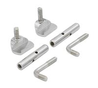 BESTonZON 4 Piezas tornillo de violín Tornillo descanso violín Piezas violín accesorios de piezas de violín mentonera ajustable útiles tornillos para la mentonera partes de violín latón