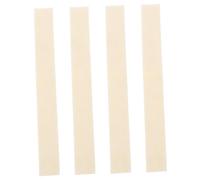 BESTonZON 4 Tiras de Fieltro para Trombón Autoadhesivo, Sordina para Flauta, Almohadillas Protectoras Antiruido para Teclas de Instrumentos de Viento