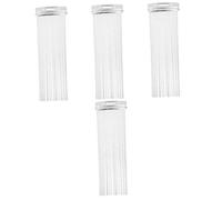 BESTonZON 4 Uds Cadena Tambor Correas De Alambre De Trampa Accesorios De Caja Carpeta De La Cintura Faja Correa De Metal Varios Igualada Soldadura Con Alto Contenido De Estaño