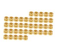 BESTonZON 40 Piezas De Cuentas De Cuerda De Guitarra Eléctrica Piezas De Cola De Metal Cuentas De Guitarra De Metal Piezas De Guitarra Acústica Guitarra Folk Suministro Guitarra Cuentas De