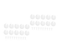 BESTonZON 40 Piezas Del Enchufe Tapas De Tomacorrientes Cubierta De Enchufe De Plástico Tapas De Tomas De Corriente Eléctrico De Corriente Bebé Abs Estilo Europeo