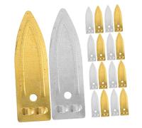 BESTonZON 40 Piezas Láminas de Cobre y Zinc para Experimentos de Batería Paquete de Incluye Cobre y Zinc Material Educativo para Proyectos Científicos y Aprendizaje