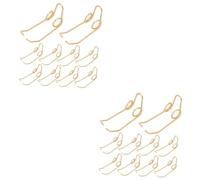 BESTonZON 40 Piezas Manantiales Dorados Suministros De Trompeta Tapas De Válvulas De Trompeta Suministro De Trompeta Trompetas Resortes De Válvula De Saliva De Tuba Trombón Metal Golden
