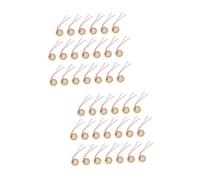 BESTonZON 40 Piezas zumbador micrófono guitarra acústica pastilla acústica microfono sensor de sonda piezoeléctrica disco de batería disparador de música almohadilla de batería amplificador