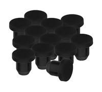 BESTonZON 40 Unidades Tapón Hermético de Silicona Negro para Botella y Contenedor, Fácil Instalación, Diseño Elegante, Adecuado para Agujeros de 5,8 a 6,3mm, Mantiene la Frescura