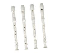 BESTonZON 4juegos Flauta Dulce De Música Para Clarinetes Portátiles De Resina De Juguetes Para Practicar Casa Escuela Para Principiantes