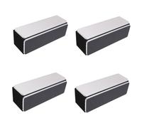 BESTonZON 4piezas Barra De Nivelación Para Diapasón De Guitarra Herramienta De Luthier Para Pulido y Accesorio Práctico Para Músicos