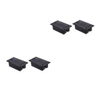 BESTonZON 4piezas Caja De Batería Para Pickups De Guitarra Compartimento De Batería Para Guitarras Eléctricas