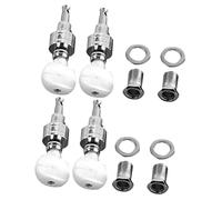 BESTonZON 4piezas Cuerdas De Banjo Con Clavijas De Afinación Llave De Cuerda Para Banjo Accesorios De Kit De Afinación Para Escenario De Música