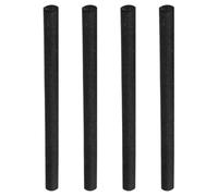 BESTonZON 4piezas Electrodo De Varilla De Grafito Para Experimentos Electroquímicos Varillas De Ranurado Grafito Resistente Al Calor Para Industrias Ligeras Mezclador De De Estudio De Conduc