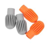 BESTonZON 4piezas Kit de Batería Silencioso Fundas para Baquetas Tapones Protectores de Silicona Accesorios para Practicar Casa