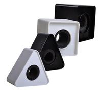 BESTonZON 4piezas Micrófono Logotipo Cubierta para Aislamiento De Micrófono Estación De Bandera para Entrevistas y Conferencias