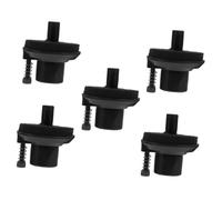 BESTonZON 5 Piezas Accesorios para batería rugerizado prácticos almohadilla de fieltro para batería hola sombrero de fieltro fieltros de platillos platillo de fieltro Tambor tuerca