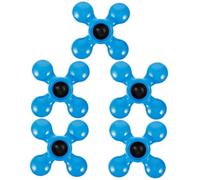 BESTonZON 5 Piezas Alfombrilla antideslizante para violonchelo Base antideslizante para instrumento de cuerda estera de violonchelo antideslizante alfombrilla para violonchelo caucho Blue