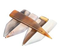 BESTonZON 5 Piezas Cortador de Ágata para Pulir Joyas de Oro y Plata Herramienta Manual de Bruñidor de Ágata Accesorios para Pulido de Joyería Patrón Mixto Uso Color Color Aleatorio