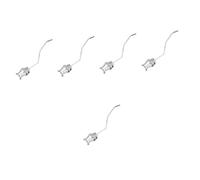 BESTonZON 5 Piezas Lira Con Abrazadera Instrumentos Musicales Para Adultos Clip Partitura Música Cuerno Voltear Carpeta Clarinete Trompeta Revestimiento Metales Saxofón