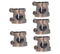 BESTonZON 5 Piezas Pinza Para Boquilla Clip De Ajuste De Clarinete Clip De Boquilla De Clarinete Accesorio De Clarinete Clip De Ligadura De La Boquilla Abdominales Abrazadera De Un Bajo