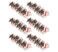 BESTonZON 50 Colgantes para Birrete de Graduación de Aleación, Mini Dijes Esmaltados 21x23 Mm 1.4 G, Accesorios para Joyería, Llaveros y Decoración de Eventos Escolares