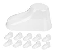 BESTonZON 50 pares Soporte Transparente para Exhibición de Zapatos Niña Molde Moldeador Infantil para Forma Calzado Modelo Pies Niña