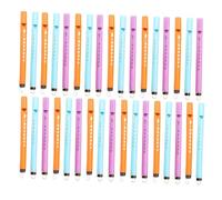 BESTonZON 50 piezas Flautas Silbatos de Pájaros para Juguetes Musicales Educativos Silbatos Pequeños y con Sonido Perfectos para Regalos y Infantiles Color Aleatorio Color Aleatorio