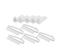 BESTonZON 5juegos Cerradura De Cajón Invisible Para Armarios Cerraduras Prueba De Bebés Sin Perforaciones Para De Encimeras y Muebles De Alta Seguridad