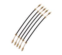 BESTonZON 5piezas Cordal Violín Nylon Unidades Repuesto Cuerda Tripa Nailon Latón Compatible Violas