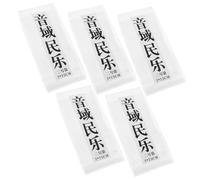 BESTonZON 5piezas Organizador De Flauta Funda Protectora Para Flauta De Bambú Bolsa De Viaje Portátil