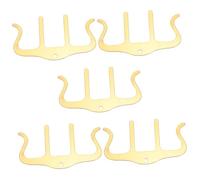 BESTonZON 5piezas Soporte De Páginas Musicales De Metal Clip De Música Versátil Para Libros y Partituras Para Piano y Práctica De Instrumentos y Portátil