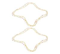 BESTonZON 6 Cadenas de Cintura para Mujer Cuentas de Cristal, Diseño Elegante y Ligero, para Playa y Club Nocturno, Resaltan Tu Cuerpo Estilo Simple