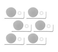 BESTonZON 6 Juegos Perilla De Efectos Para Pedal De Guitarra Tapones Metálicos Accesorios De Guitarra Potenciómetro Metálico Para Perillas De Pedal De Efectos De