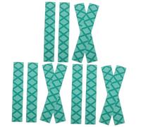 BESTonZON 6 Pares Funda Antideslizante Para Baquetas Partes Antideslizantes De Baquetas Suministros De Tambor Agarraderas Polietileno Reticulado Por Irradiación Botas De Lluvia 5a Orgánico