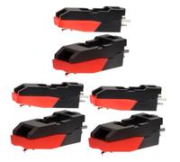 BESTonZON 6 Piezas Aguja De Registro Aguja De La Aguja Lápiz De Diamante Tocadiscos Aguja De Plástico Aguja De Reemplazo De La Aguja Archivo De Fonógrafo Camioneta Abs Universal