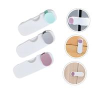 BESTonZON 6 Piezas Candado De Seguridad Cerraduras De Seguridad Para Niños Cajón De Los Niños Cerraduras De Seguridad Niño Bloqueo Para Niños Abs Anti-pellizco Bebé