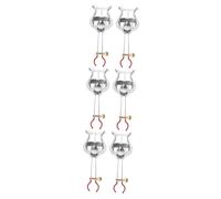 BESTonZON 6 Piezas Carpeta De Musica Musical Lira Trompeta Banda De Marcha De La Carpeta Del Tirón Accesorios Para Instrumentos De Trompeta Arte Kanji Dorado Planchar Música Saxofón