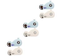 BESTonZON 6 Piezas Cerradura De Cajón Anti-pellizco Cerraduras De Gabinetes Para Niños Gabinete Bebé Cerraduras Cerradura De Despensa Para Niños Armario Abs Botón Del Cajón Niño Pequeño