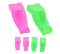 BESTonZON 6 Piezas Extensor De Fregadero Cromo Inflable Extensor De Grifo Antisalpicaduras Agujero Drenar Extensores Estera Puerta Ducha Colador Aireador Eliminación Slip Hundir Chapoteo
