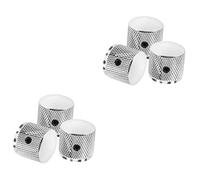 BESTonZON 6 Piezas perilla de volumen de guitarra Accesorios para guitarra eléctrica perilla de potenciómetro de guitarra perilla de bajo pomo de metal para guitarras amplificador Afinación