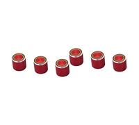 BESTonZON 6 Piezas Tapa De Las Perillas De Control De Tono De Volumen De Sombrero De Copa Perillas De Control De Velocidad De Guitarra Amplificadores De Guitarra Rojo