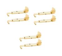 BESTonZON 6 Piezas Tornillo De Violín Reposapiés De Violín Accesorios De Plata Goldendoodle Accessories Tornillo De La Mentonera Piezas De Repuesto Para Violín Musical Viola
