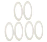 BESTonZON 6 Rollos Pegatinas De Fonemas De Etiqueta Engomada De La Escala Del Pegatina De Electrica Blanca De De Polivinilo