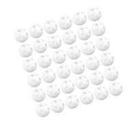 BESTonZON 60 Piezas Campana de peluche juguetes para sacudir al bebe inserciones de bola sonajero inserciones de sonajero de bricolaje Ratillete para animales de peluche el plastico