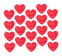 BESTonZON 60 Piezas Parches de Protección para Heridas Forma de Corazón Vendajes Transpirables Cuidado de Heridas Forma de Corazón para Uso Diario