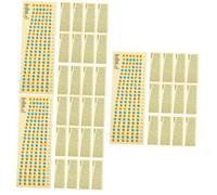 BESTonZON 60 Piezas Pegatinas de audio de ukelele guitarra acústica acoustic guitar pegatina practicando guitarra calcomanía de práctica de guitarra guitarras escala pegatinas accesorios