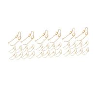 BESTonZON 60 Piezas Repuestos Para Trompeta Accesorios De Trompeta Tuba Instrumento Resorte De Barítono Trompetas Suministros De Trompeta Suministro De Trompeta Trombón Golden Metal