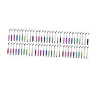 BESTonZON 60 Piezas X Tapones de Polvo lápiz óptico Encanto del Conector telefónico teléfonos móviles lápiz táctil Universal Inteligente Plumero Tapones para los oídos Teléfono móvil